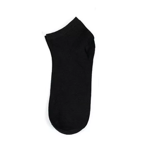 PACK DE 12 PARES DE CALCETINES DE BAMBÚ DEPORTIVOS TOBILLERAS, COLOR NEGRO, TALLA 36-41 - 3