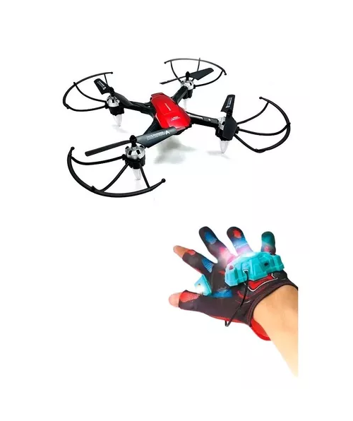 DRON 2.4GHZ GYRO QUADCOPTER 2 BATERIAS AZUL - 2