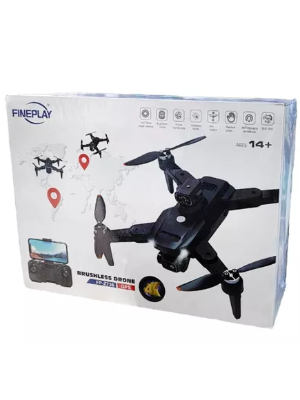 DRON 5G CON CÁMARA 4K COLOR EN COLOR NEGRO - 2