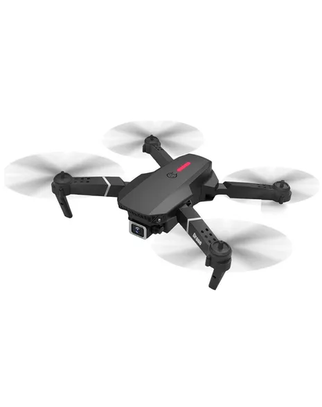 DRONE CON CÁMARA DUAL HD WIFI 3 BATERÍAS Y PROTECTORES COLOR EN COLOR NEGRO - 2