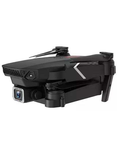 DRONE CON CÁMARA DUAL HD WIFI 3 BATERÍAS Y PROTECTORES COLOR EN COLOR NEGRO - 5