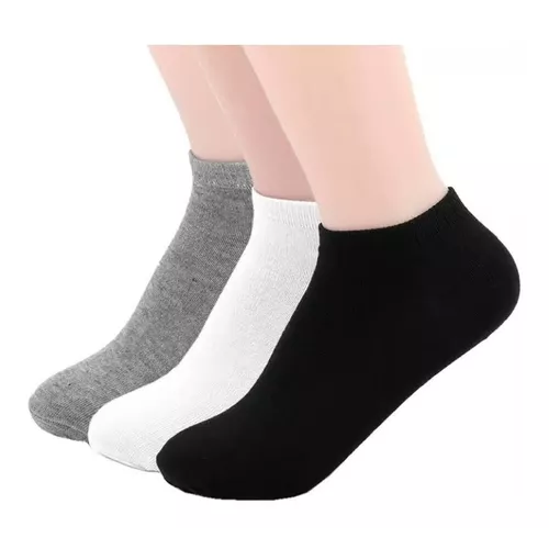 PACK DE 12 PARES DE CALCETINES DE BAMBÚ DEPORTIVOS TOBILLERAS, HOMBRE, MULTICOLOR, TALLA 39-44 - 2