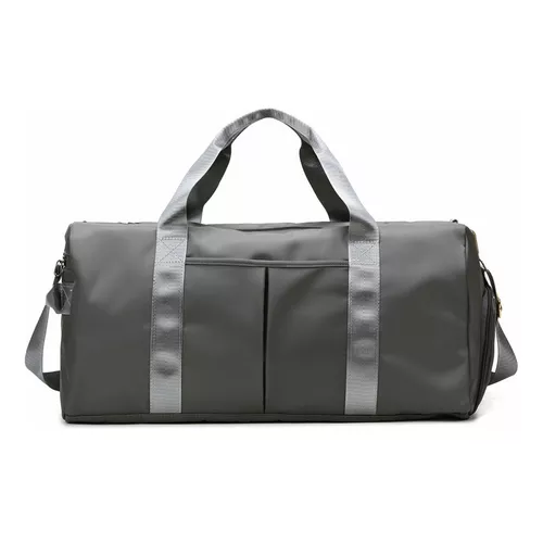 BOLSA DE GRAN CAPACIDAD PARA VIAJES Y DEPORTES, COLOR GRIS - 1