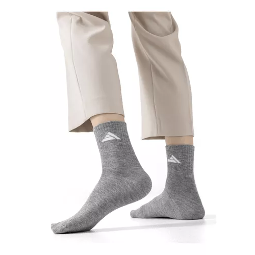 PACK DE 12 CALCETINES LARGOS DE BAMBÚ PARA HOMBRE, DEPORTIVOS, MULTICOLOR, TALLA 39-44 - 2