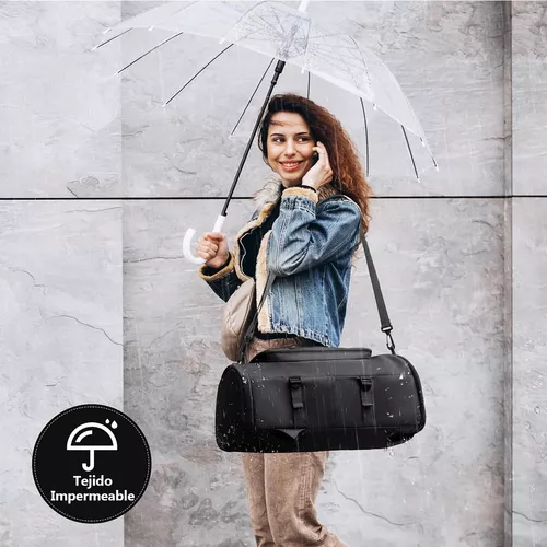 BOLSA DE GRAN CAPACIDAD PARA VIAJES Y DEPORTES, COLOR EN COLOR NEGRO - 7