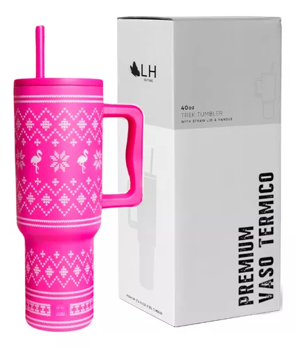 VASO TÉRMICO MUG, 1200 LT, ACERO INOXIDABLE, FLAMENCO - 1