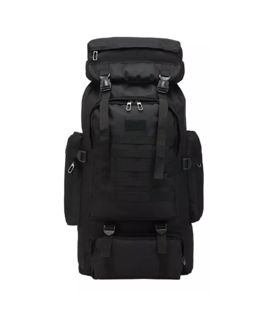 MOCHILA DE CAMPAÑA 80L COLOR EN COLOR NEGRO - 1