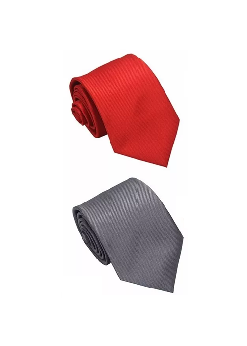 CORBATA TRAJE DE VESTIR, EN COLOR ROJO - 2