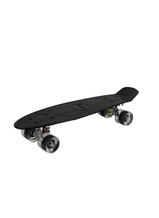 SKATE PENNY PATINETA RUEDAS LED NIÑOS, EN COLOR NEGRO - 4