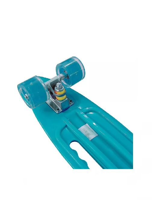 SKATE PENNY RIDE HARD RUEDAS LED NIÑOS, TURQUESA - 3
