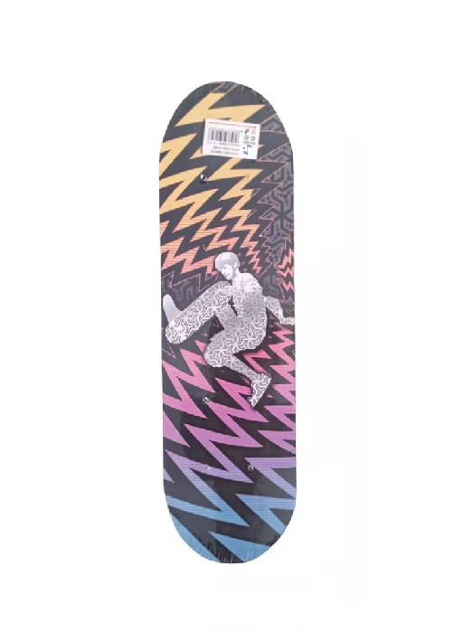 TABLA SKATE PATINETA NIÑO UNISEX 70CM, NEGRO - 5