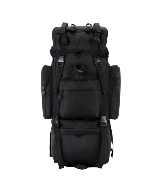MOCHILA PARA CAMPAÑAS MILITARES 100L COLOR EN COLOR NEGRO - 1