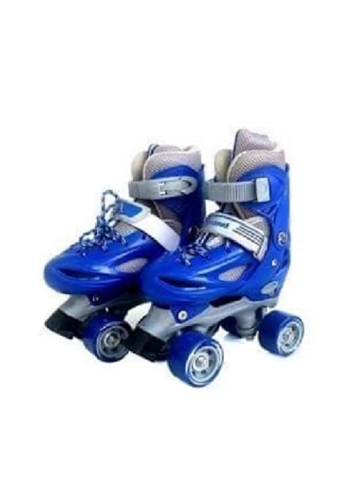 PATIN 4 RUEDAS + SET PROTECCION TALLA 33-36, AZUL - 2