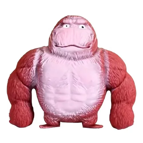 JUGUETE ANTIESTRÉS SQUISHY, GORILA PEQUEÑO, GORILA TIKTOK, 9 CM - 1