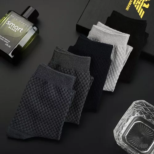 CALCETAS DEPORTIVAS PARA HOMBRE, 100% ALGODÓN, PACK DE 10 PARES, COLOR NEGRO - 8