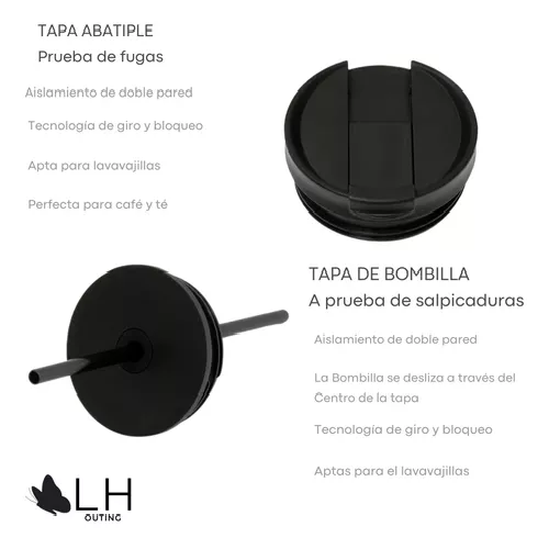 VASO TÉRMICO MUG LH 700 LT, ACERO INOXIDABLE, VERDE MENTA - 3