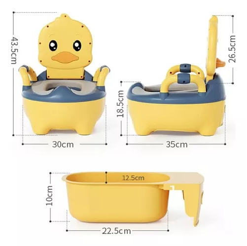 PELELA BACINICA PATO PARA BEBÉ, NIÑO O NIÑA - 3
