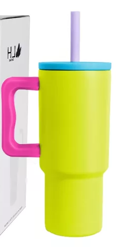 VASO TÉRMICO MUG, 900 LT, ACERO INOXIDABLE, VERDE - 2