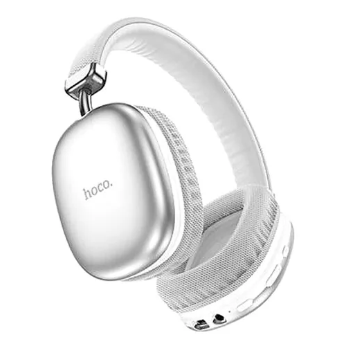 AURICULARES INALÁMBRICOS DIADEMA BLUETOOTH HOCO PLATEADO - 5