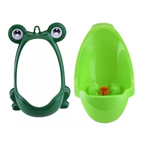 URINARIO DE PARED 'RANITA' PARA NIÑOS, COLOR VERDE - 2