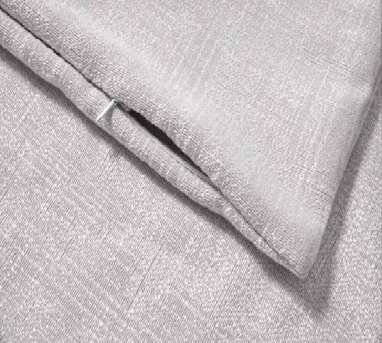 PIECERA 60X220 CM + 2 FUNDAS PARA CAMA GRUESA COLOR GRIS CLARO - 4