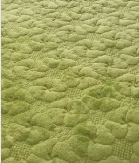 PIECERA POLAR TELA REVERSIBLE 95X210 CM COLOR VERDE PISTACHO - 1