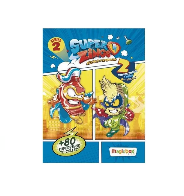 SUPERZINGS BLISTER DE 10 FIGURITAS - 1
