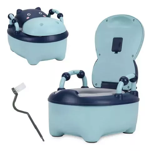 PELELA BAÑO NIÑOS DE APRENDIZAJE TIPO WC, DISEÑO DE ANIMALES, INFANTIL - 1