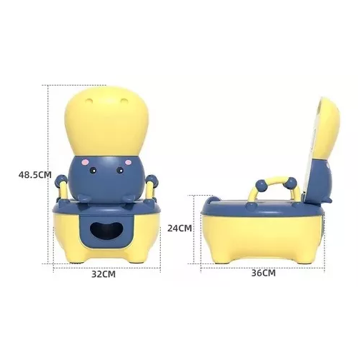 PELELA BAÑO NIÑOS DE APRENDIZAJE TIPO WC, DISEÑO DE ANIMALES, INFANTIL - 4