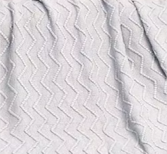 PIECERA DE CAMA MANTA SOFÁ GRUESO 500G COLOR GRIS - 3