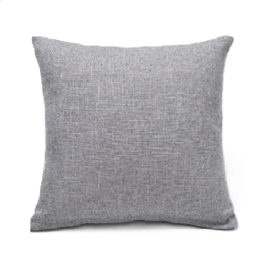 FUNDAS DE COJÍN CON DISEÑOS Y COLORES 43X43 CM - GRIS - 1