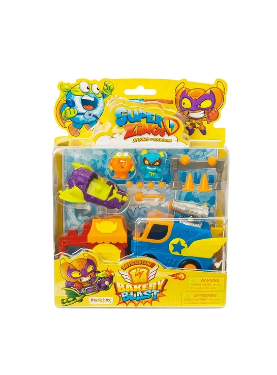 SUPERZINGS MISIÓN 1 COLECCIONABLE BAKERY RIVALS OF KABOOM S1 - 1