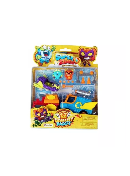 SUPERZINGS MISIÓN 1 COLECCIONABLE BAKERY RIVALS OF KABOOM S1 - 2