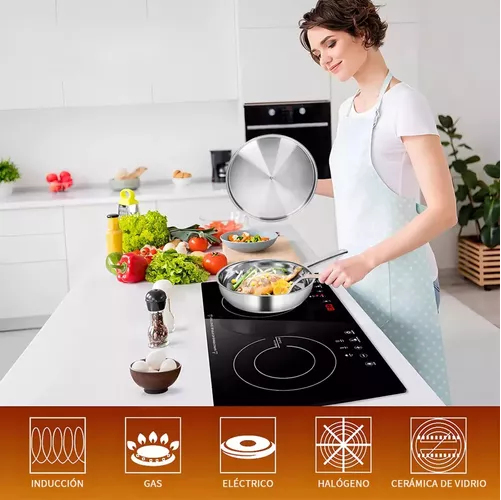 JUEGO DE BATERÍA DE 15 PIEZAS, COCINA, ACERO INOXIDABLE, PLATEADO - 5