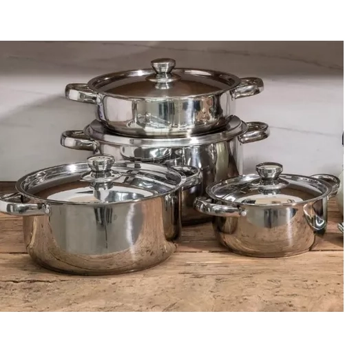 JUEGO DE BATERIA DE COCINA DE 8 PIEZAS, MARCA DORAL - 4