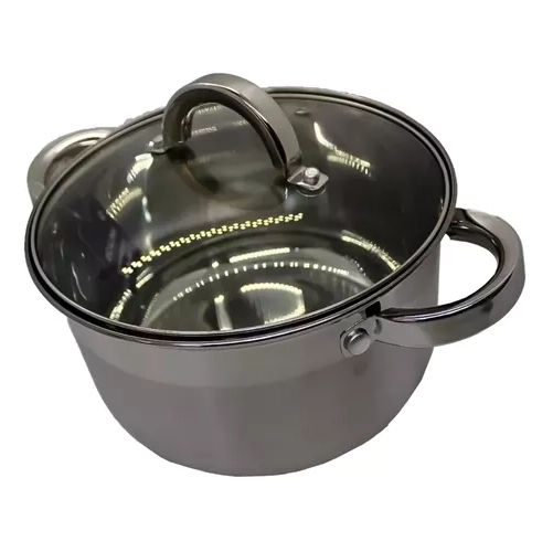 SET DE OLLAS DE 6 PIEZAS, ACERO INOXIDABLE, ASA ERGONOMICA, 5.0 - 2