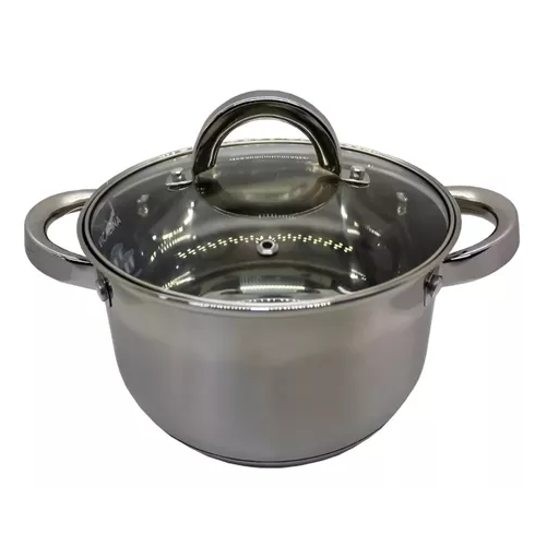 SET DE OLLAS DE 6 PIEZAS, ACERO INOXIDABLE, ASA ERGONOMICA, 5.0 - 3