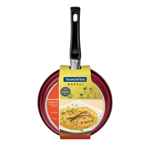 SARTÉN DOBLE ANTIADHERENTE PARA TORTILLAS TRAMONTINA, 20 CM - 1