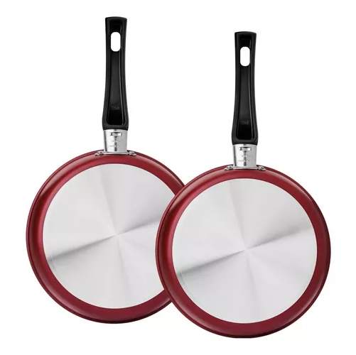 SARTÉN DOBLE ANTIADHERENTE PARA TORTILLAS TRAMONTINA, 20 CM - 2