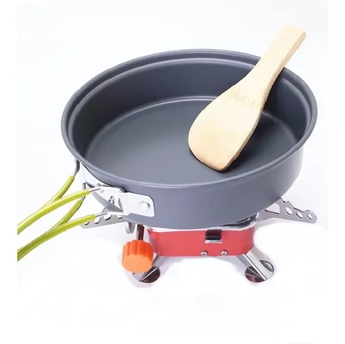 SET DE OLLAS Y TETERA PARA CAMPING - 3