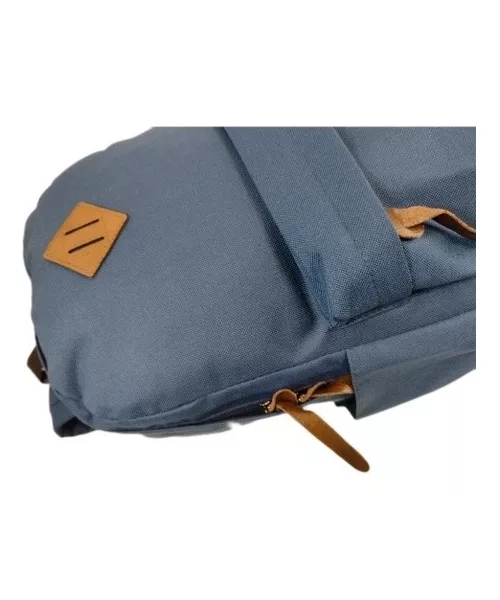 MOCHILA URBANA ESCOLAR BOLSO A LA MODA CARIBE 28L AZUL - 3