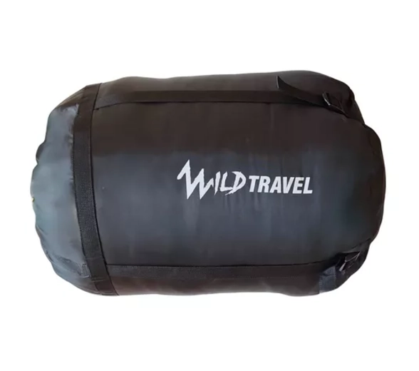 SACO DE DORMIR DOS PLAZAS DOBLE WILD TRAVEL -5º +15º 3600G AZUL - 5