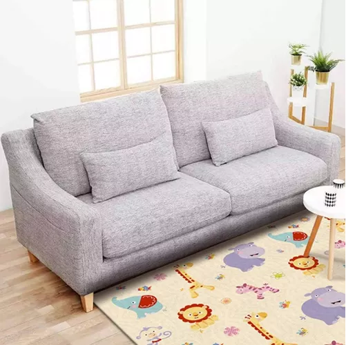 ALFOMBRA ANTIGOLPES BEBÉ, PLEGABLE, REVERSIBLE, 180X120 CM - 4