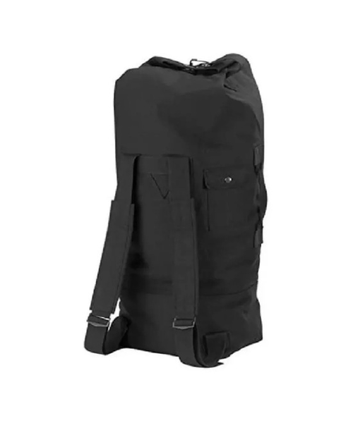 BOLSO SACO ROPERO TÁCTICO MILITAR CAMPING 90L EN COLOR NEGRO - 1