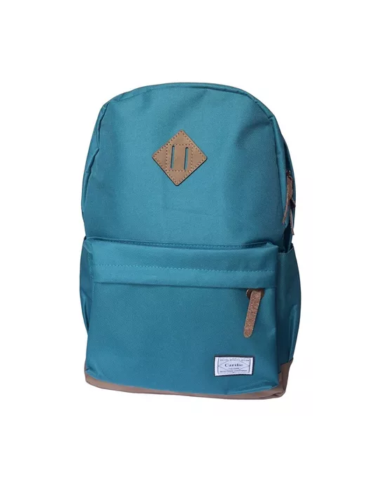 MOCHILA URBANA ESCOLAR BOLSO A LA MODA CARIBE 28L TURQUESA - 1