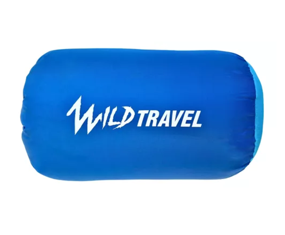 SACO DE DORMIR ULTRA LIGERO VERANO WILD TRAVEL +5º+25º 1200G AZUL - 6