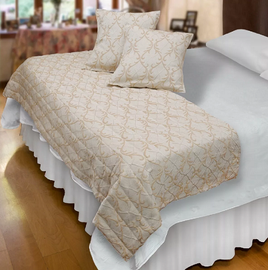 PIECERA CON FUNDAS SK BARROCO GOLD REVERSIBLE - 2