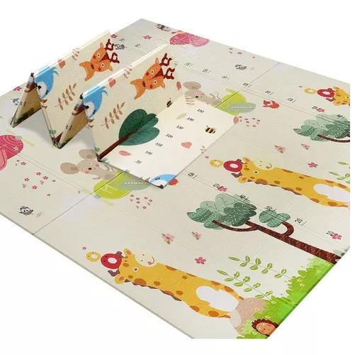 ALFOMBRA ANTIGOLPES PARA NIÑOS Y BEBÉS, PLEGABLE, 200X150 CM - 5