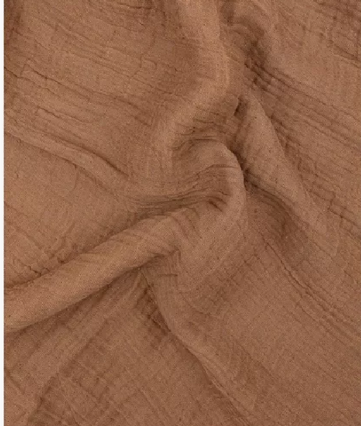 PIECERA ALGODÓN GAUZE COLOR TERRACOTA - 2