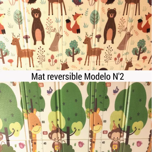 ALFOMBRA ANTIGOLPES PARA NIÑO Y BEBÉ, CON BOLSO, 150X200X2 CM, PREMIUM - 3